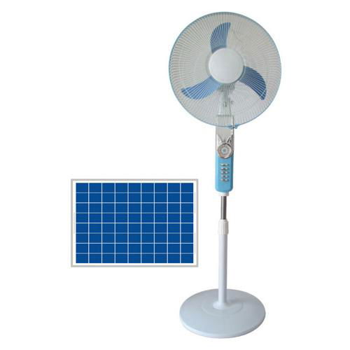 12V Rechargeable DC Solar Fan Mini Fan With Battery