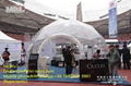 5-30m Steel Frame Geodesic Dome Half Sphere Tent With Any Color PVC Fabric 4