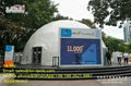 20-700 sqm Geodesic Dome Half Sphere Tent For Hotel Party Catering Use 1