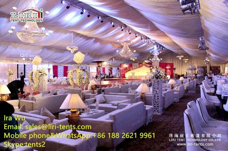20x50m 1000 People Outdoor Wedding Party Marquee Tent  2