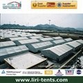 Hajj Tent Ramadan Tent With White Plain PVC Sidewalls 3