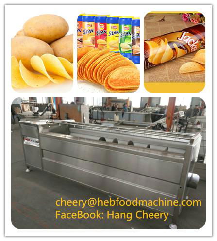 SH commercial cheap fresh potato chips making machine