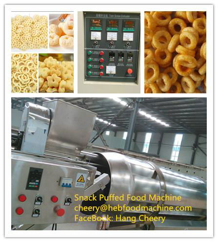  factory supplier customized corn stick puffed snack food making machine 3