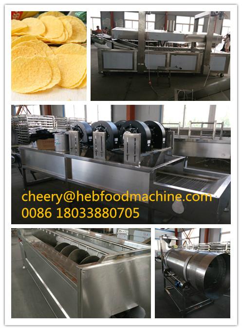 food factory supplier wholesale frying  potato chips making machine 3