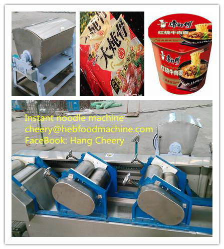 food factory customized  frying instant noodle making machine