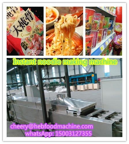 food factory customized  frying instant noodle making machine 2