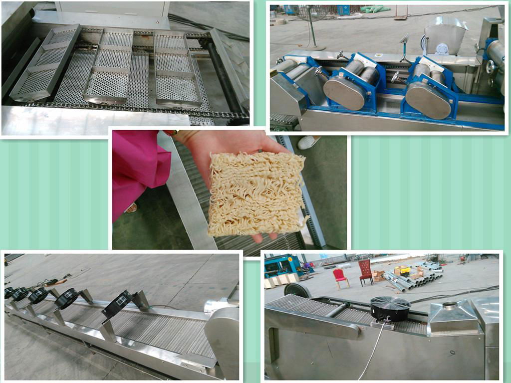 food factory customized  frying instant noodle making machine 3