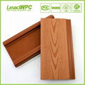 Wood plastic splinter free weather resistant house cladding