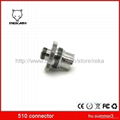 Original istick 510 adaptor Stainless Steel istick assy 510 to ego thread connec