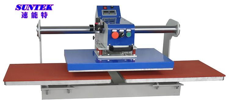 Upglide Pneumatic Double Stations T Shirt Press Machine