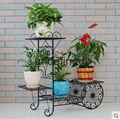 Metal Furniture Flower Stand for Garden