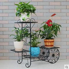 Metal Furniture Flower Stand for Garden Decoration Flowers Stand