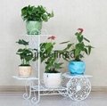Metal Furniture Flower Stand for Garden Decoration Flowers Stand 2