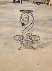 Antique Metal Flower Stand