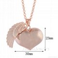 Heart Sliver Gold Plated Mexican Bola Angel Baby Bell Ball Engelsrufer Pendant