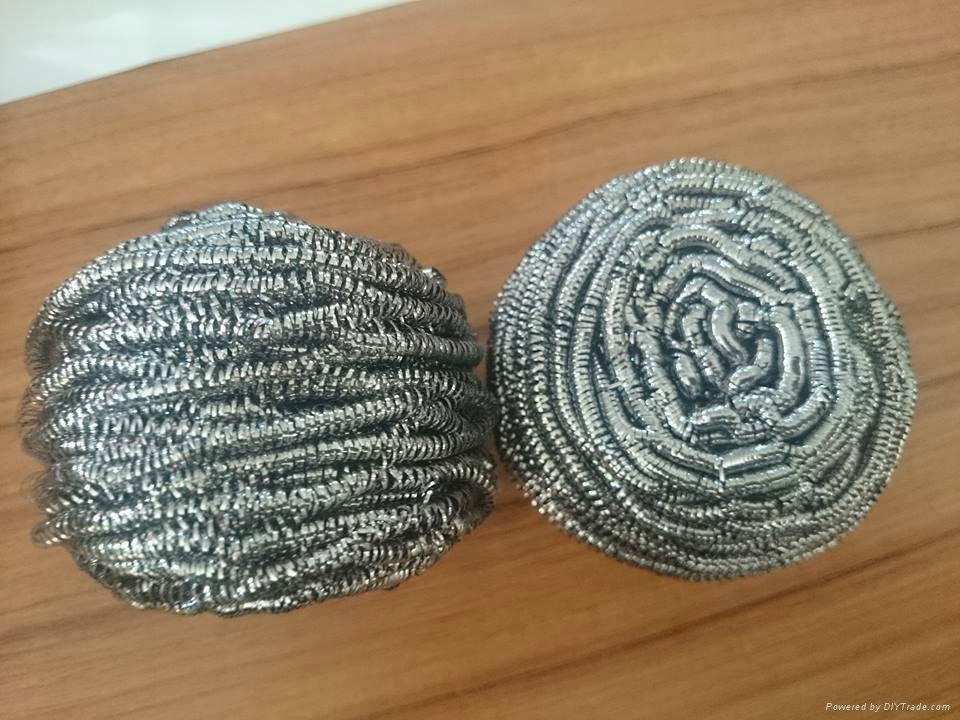 stainless steel and galvanzied spiral scourer 