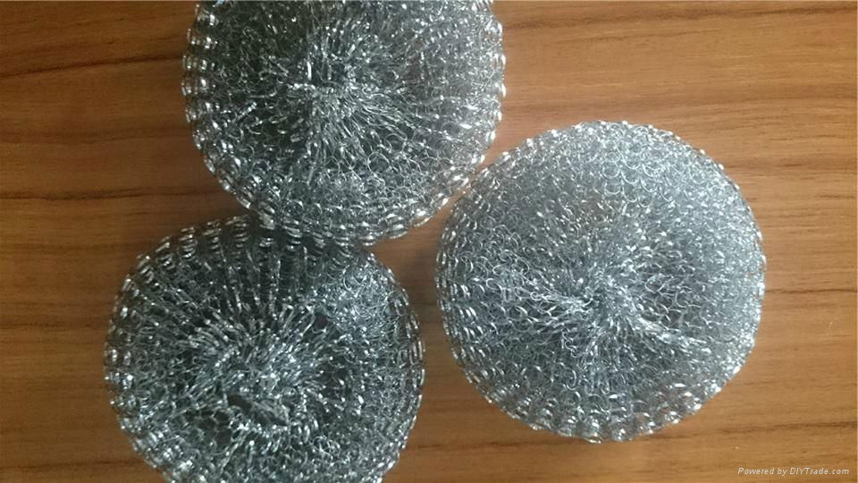 stainless steel and galvanzied spiral scourer  3