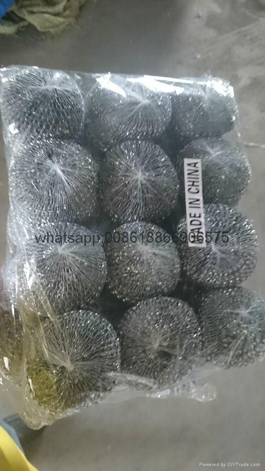 galvanized mesh pot scourer 