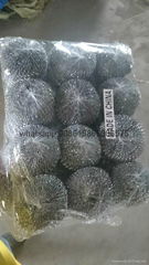 galvanized mesh pot scourer