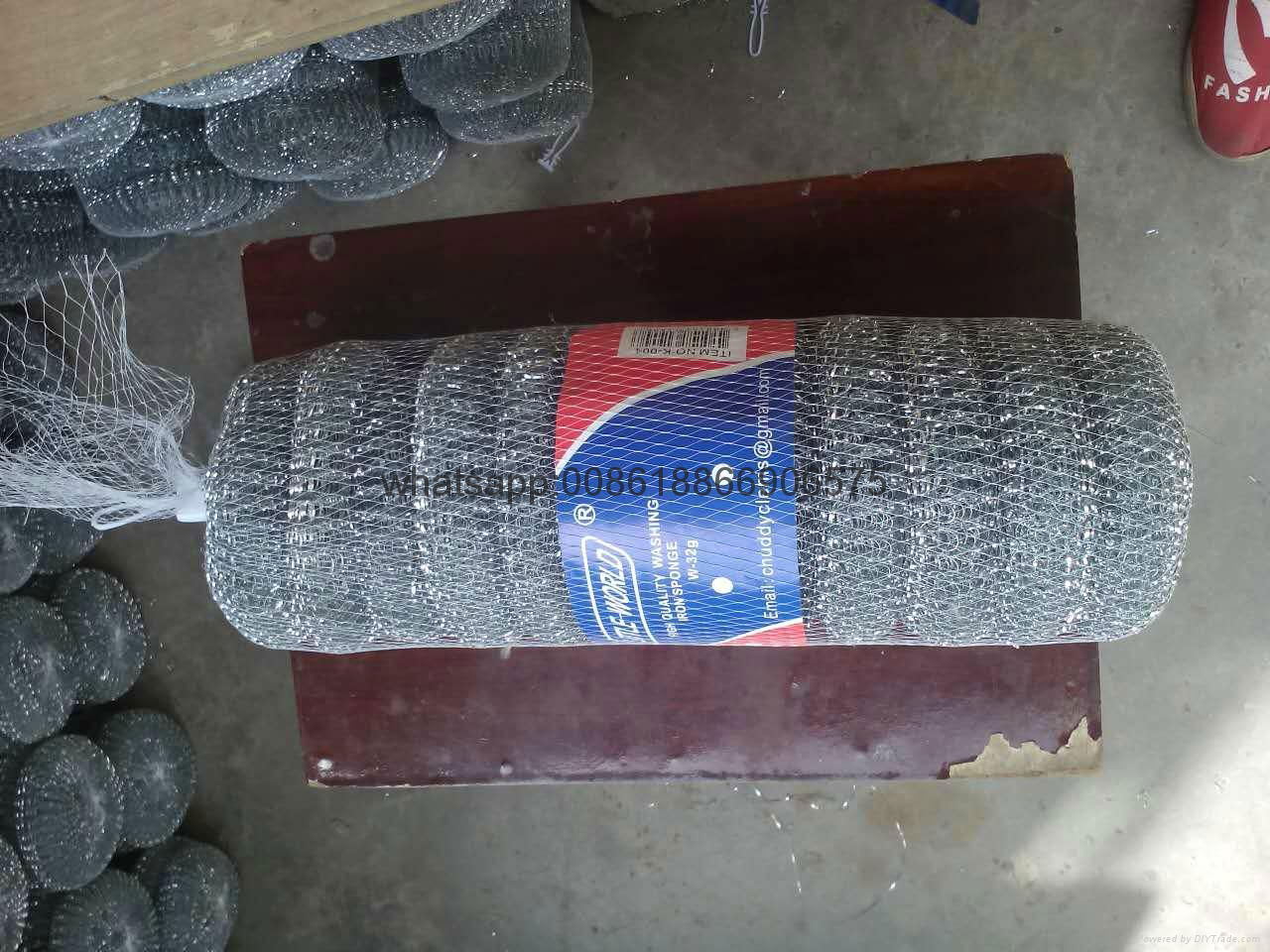 galvanized mesh pot scourer  4