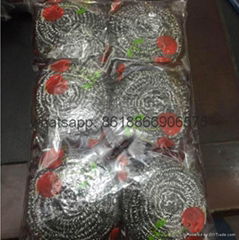 stainless steel scrubber scourer