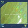 transparent hologram overlay for ID card 3