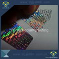 hologram VOID sticker temper evident honycomb 5