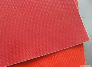 Silicone rubber coated fiberglass fabric