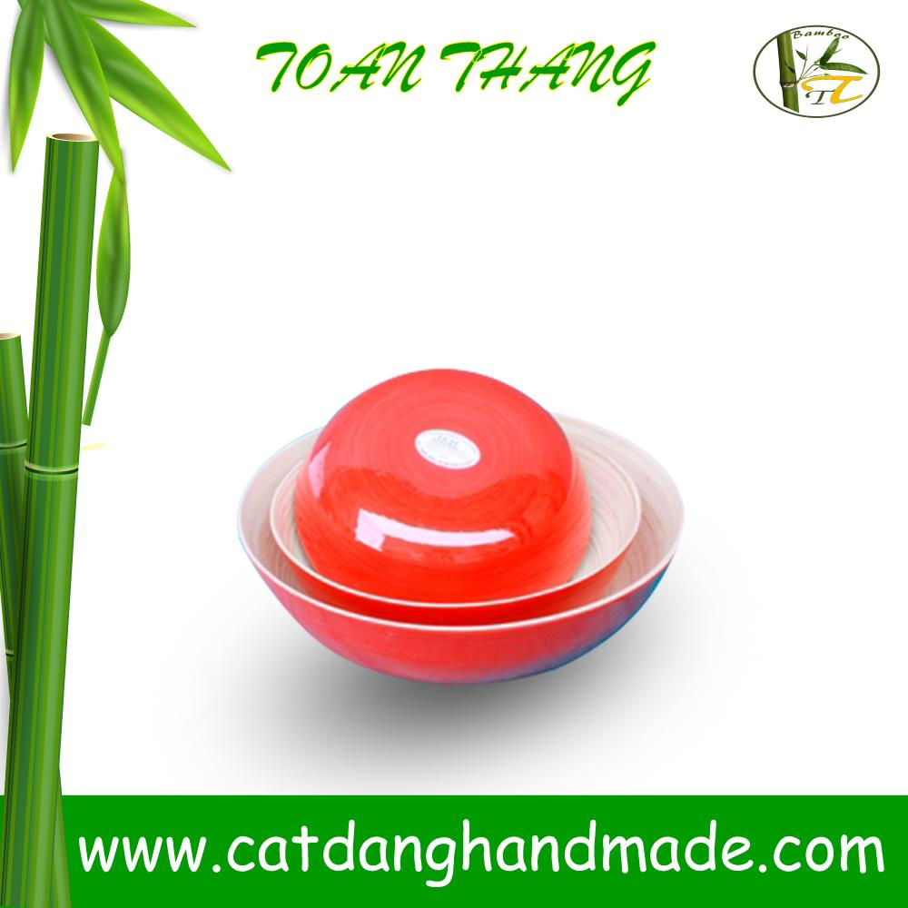 Vietnam durable bamboo bowl 2