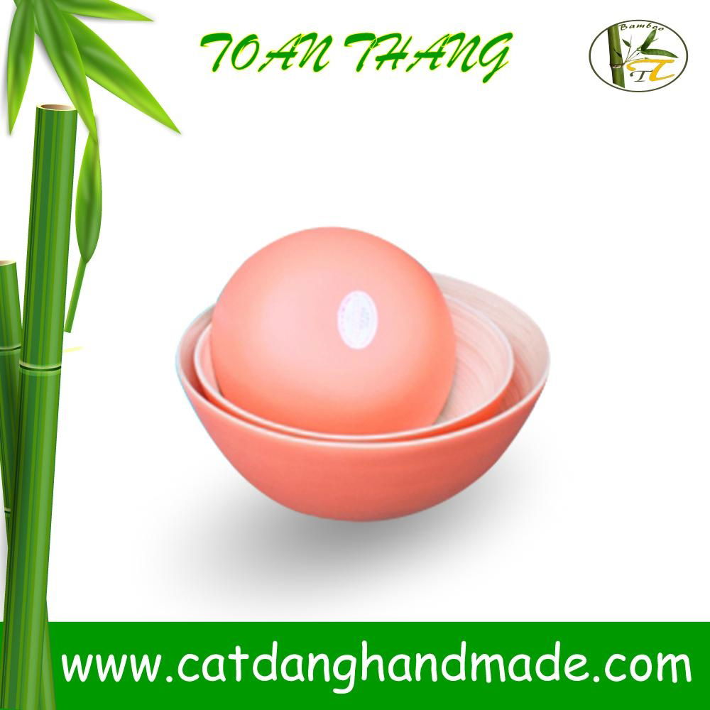Vietnam durable bamboo bowl