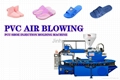 PVC Air Blowing Shoe Injection Molding