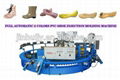 Double colors PCU and PVC sandals making