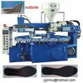 Single color PVC shoe sole injection moulding machine  1