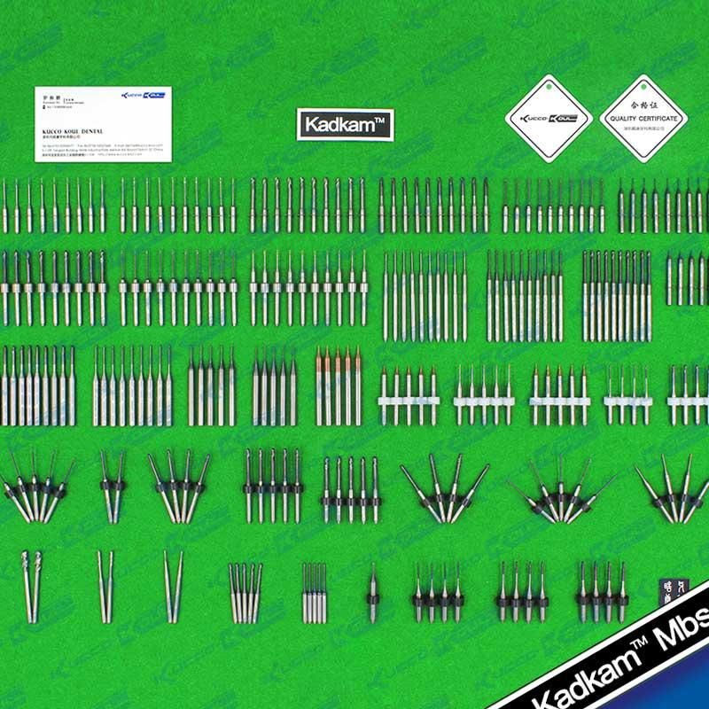 Kadkam Mbs dental CAD/CAM milling burs CNC end mills cutters 2