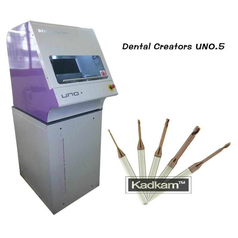 Kadkam Mbs titanium milling burs for Dental Creators UNO.5 system 3