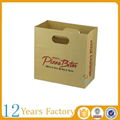 die cut block bottom brown kraft paper bags 3