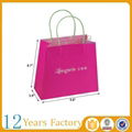 pink elegant gift advertising mini paper bag