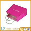 pink elegant gift advertising mini paper bag 5