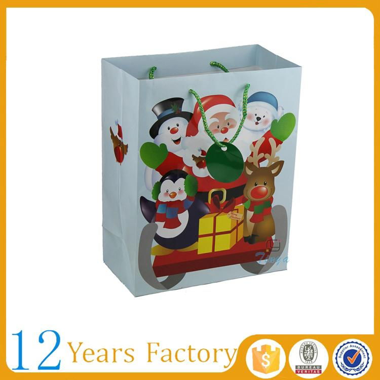 personalized chrismas gift cute paper bag 2