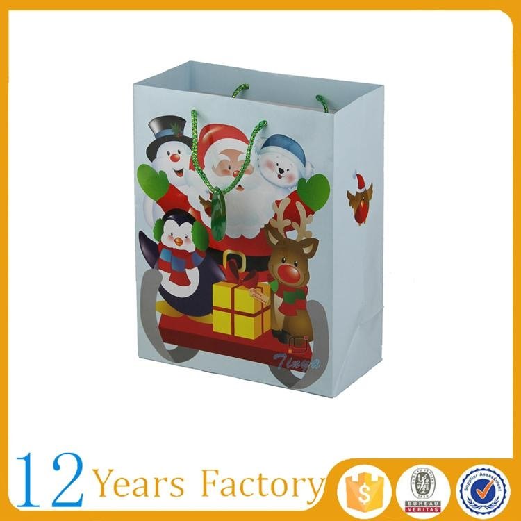personalized chrismas gift cute paper bag 3