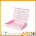 flat paper customized folding gift box