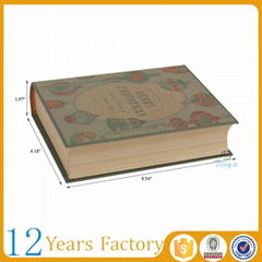 book shaped boxes wholesale decorative