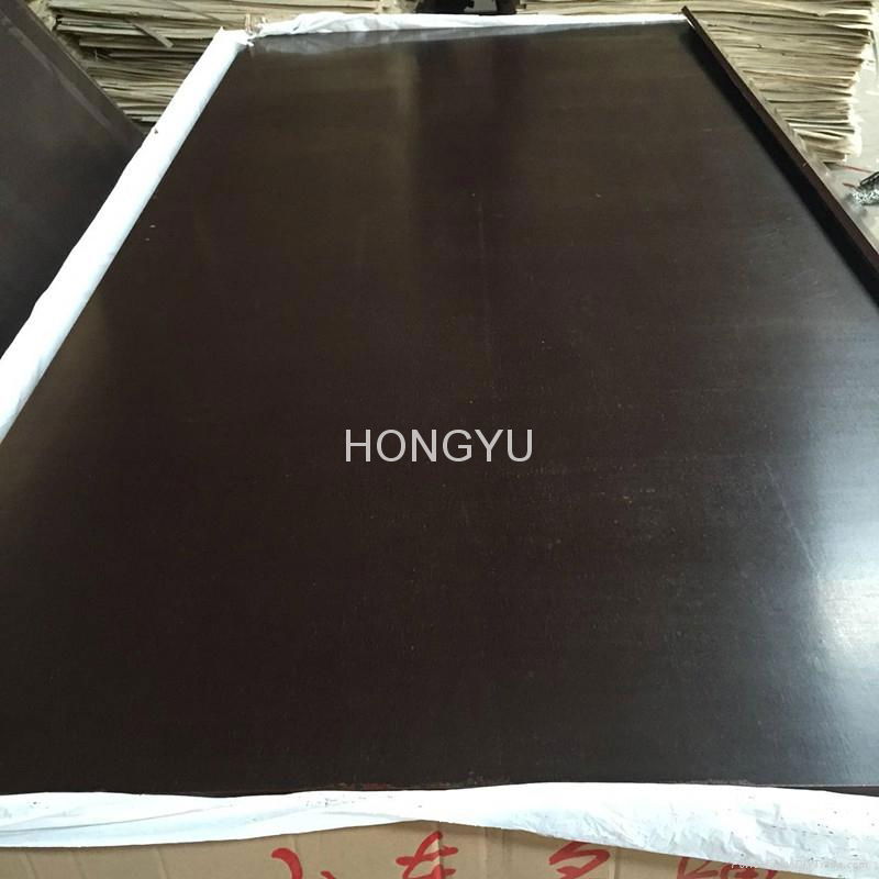 HONGYU 1220x2440x18mm phenolic glue shttering plywood 