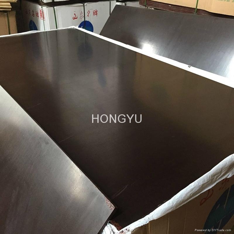 HONGYU 1220x2440x18mm phenolic glue shttering plywood  2
