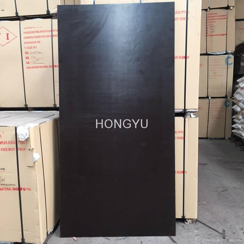 HONGYU 1220x2440x18mm phenolic glue shttering plywood  5