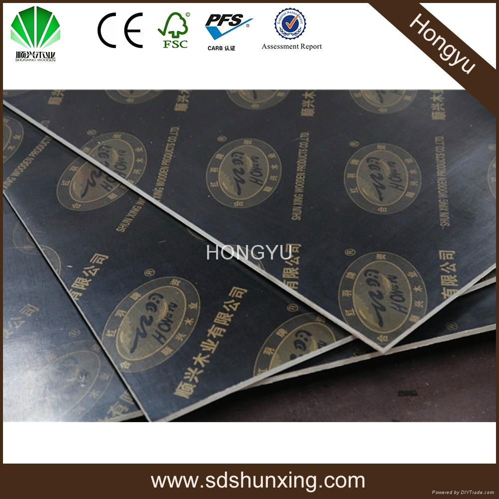 HONGYU 1220x2440x12mm  phenolic plywood 2