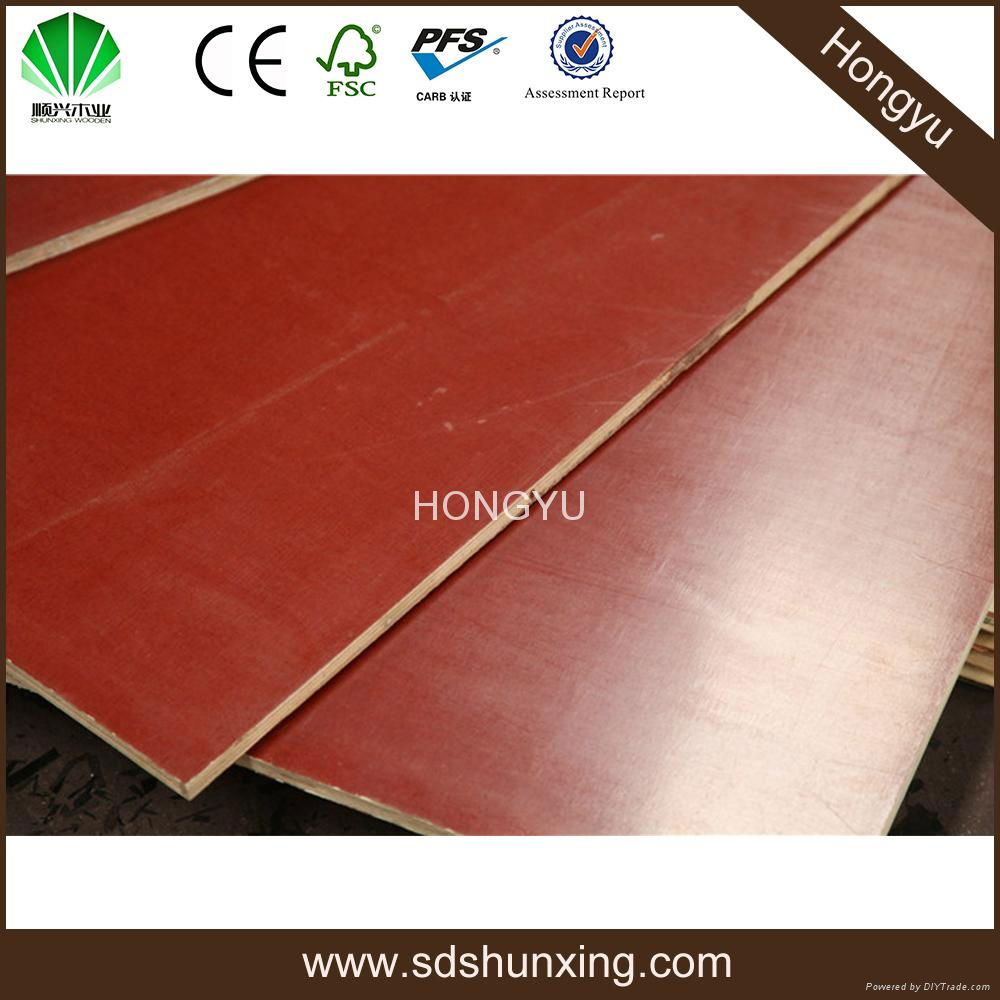 HONGYU 1220x2440x12mm  phenolic plywood 4