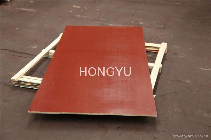HONGYU 915x1830x12mm concrete plywood 2