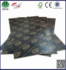 HONGYU 4x8  18mm concrete formwork plywood