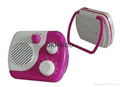 new design am fm shower radio waterproof radio 1